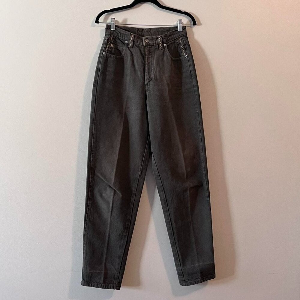 HOLIDAY SALE 50% OFF! // Lois Jeans 90s High Rise Straight Embroidered Jeans